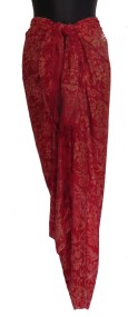 sarong rood oranje